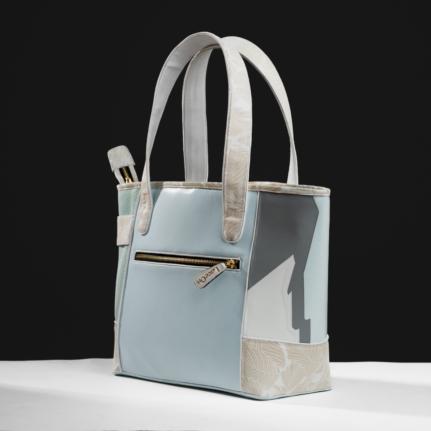 Mesh Fused Art Tote Handbag For Women